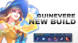 GUINEVERE MOBILE LEGENDS | TOP GLOBAL | NEW BUILD | 20 KILLS | MLBB