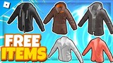 *FREE ITEMS* HOW TO GET The 5 MORE FREE ITEMS!(COAT,JACKET,HOODIE AND MORE) | Roblox