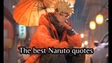 The Best Naruto Quotes