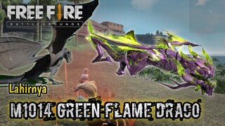 FILM PENDEK FREE FIRE! LAHIRNYA M1014 GREEN FLAME DRACO!!