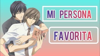 Mi persona favorita 🥇❤️-Rio Roma// Junjou romantica -pareja egoísta (Nowaki x Hiroki)