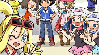 [Novel Visual Pokémon] Serena yang Bersemangat (Hal Konyol Hari Ini 02)