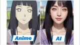 How Naruto female characters would look like in real life according from Riku's AI