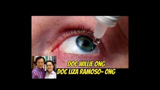 Dry Eyes : Nagluluha, Parang May Buhangin? - ni Doc Willie Ong #731