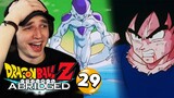 GOKU VS. FRIEZA BEGINS!! | DBZ: Abridged REACTION Episode 29