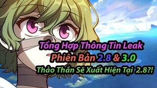 Tổng Hợp Thông Tin Leak Phiên Bản 2.8 Và 3.0! Thảo Thần Ra Mắt?! | Genshin Impact.