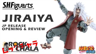 【Rockchala】 S.H Figuarts Jiraiya Japan Release Review & Box Opening Naruto Shippuden 自来也 SHF Figure