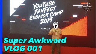2019 Youtube Fan Fest Manila Creator Camp Boy Hapay VLOG 001