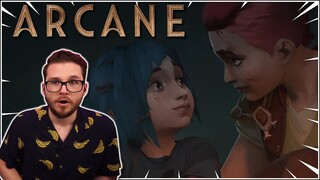 VI and Jinx | League of Legends Arcane Ep. 1 Reaction
