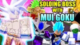Soloing Every Boss With Ultra Instinct Goku Moveset in Anime Rifts
