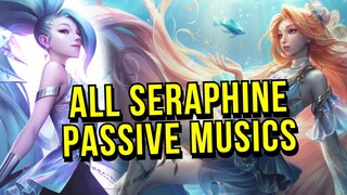 All Seraphine Passive Music Sounds | Leagie of Legends