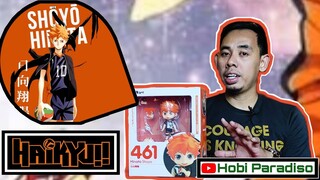 Nendoroid hinata shoyo : unboxing dan review nendoroid 461 dari anime haikyu yang keren abis