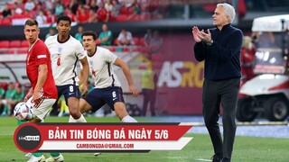 Bản tin Bóng Đá ngày 5/6 | Tuyển Anh gây thất vọng tại Nations League; PSG muốn bổ nhiệm Mourinho