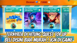 CARA BELI COUPON PASS MURAH DAN CARA FUNGSI COUPON PASS DI ML