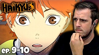 HAIKYUU Episode 9 & 10 REACTION