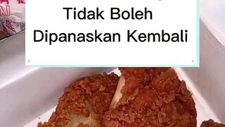 5 makanan yang jangan di masak 2x bisa berbahaya