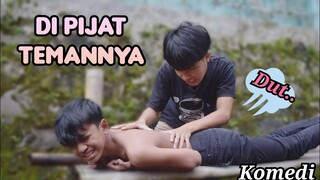 reyhan di PIJAT temannya❗reyhan dipijat sampai nangis | komedi muhyi official