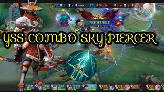 YSS COMBO SKY PIERCER GACOR BANGET