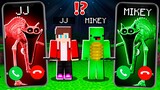 JJ Creepy CATNAP NIGHTMARE vs Mikey CATNAP CALLING at 3:00am to JJ and MIKEY ! - in Minecraft Maizen
