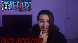 ZORO THE GOATT | One Piece Chapter 1035 Live Reaction