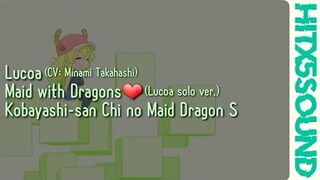[ROM/ENG] Lucoa - Maid with Dragons❤️ | Kobayashi's Dragon Maid S CharaSong