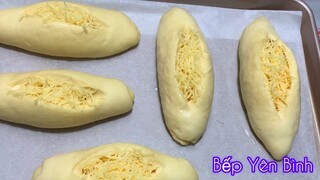 BÁNH MÌ PHÔ MAI NGÔ - CÁCH LÀM BÁNH MÌ PHÔ MAI NGÔ NGON - BẾP YÊN BÌNH.