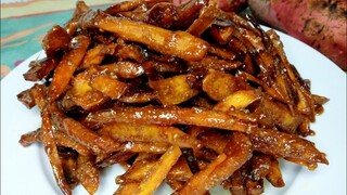 Sweet Potato Fries | Sweet Kamote Fries | Simple Snack | Met's Kitchen