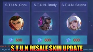 S.T.U.N SQUAD RESALE VIA EVENT SHOP UPDATE | MLBB