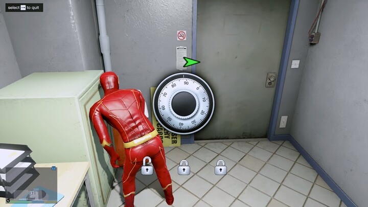 GTA 5 - Flash đi trộm két sắt tiệm tạp hóa | ND Gaming