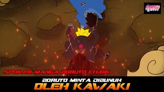 BORUTO MINTA DI BUNUH OLEH KAWAKI | SPOILER MANGA BORUTO CHAPTER 66