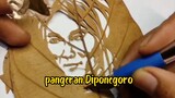 DIY CRAFT membuat ukiran pangeran Diponegoro