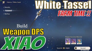 White Tassel Genshin Impact - Farming Material Alt WEAPON XIAO DPS