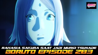 BORUTO EPISODE 283 PART 2 RAHASIA SAKURA SAAT JADI MURID TSUNADE