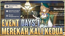 Merekah Kali Kedua Days 1 | Gratis Skin Lisa - Genshin Impact