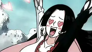 Hancock is madly in-love with Luffy❤