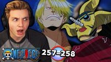 SOGEKING ARRIVES!! | One Piece Episode 257-258 REACTION
