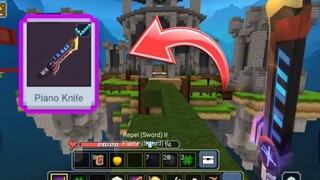 New Piano Knife Sword Skin in Bedwars Blockman Go