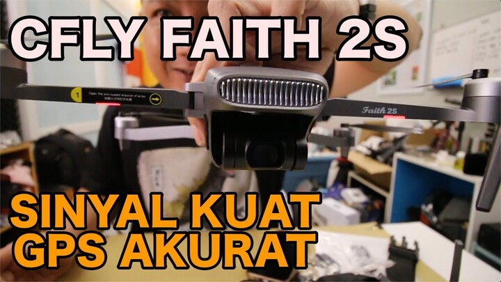 REVIEW CFLY FAITH 2S DRONE MURAH SINYAL KUAT