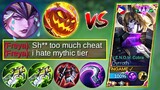TOP 1 GLOBAL DYRROTH BEST BROKEN BUILD TO COUNTER ANY STRONG META HEROES IN HIGH RANK MLBB