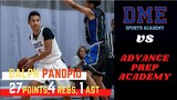 Dalph Panopio[27 Points] DME PG Blue vs [Advance Prep Academy] | December 02, 2019