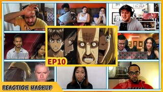 Attack on Titan Season 1 Episode 10 Reaction Mashup