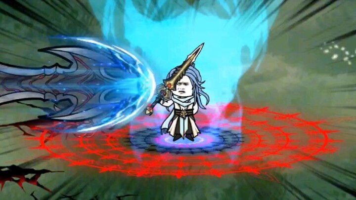 The seventh soul skill, the real body of the martial soul, the blue and white star instantly kills t