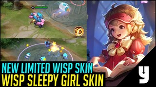 NEW SKIN: WISP SLEEPY GIRL | LIMITED TIME SKIN | Arena of Valor | LiênQuânMobile | 傳說 對決 | ROV