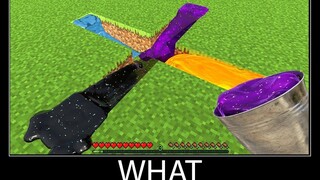 Minecraft รออะไร meme part 128 ของเหลว minecraft ที่เหมือนจริง (ลาวา น้ำ พอร์ทัล)