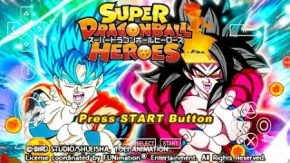 NEW Super Dragon Ball Heroes DBZ TTT MOD Texture Original ISO V6 With Permanent Menu!