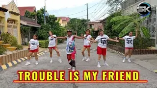 TROUBLE IS MY FRIEND - Tiktok Viral | Dance fitness | Stepkrew Girls