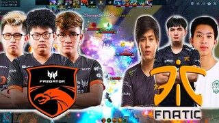 TNC vs FNATIC - MATCH 2  FULL NEW ROSTER | pub RANK