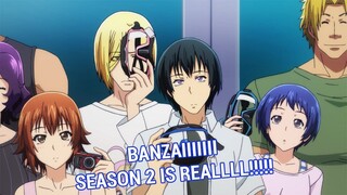 AKHIRNYA   6 TAHUN AKU MENUNGGUUU ! - GRAND BLUE DI KONFIRMASI AKAN MENDAPATKAN SEASON 2!!!!