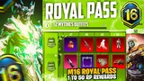 M16 Royal Pass Leaks | 1 to 50 Rp Rewards Leaks | 2 Mythics |PUBGM/BGMI