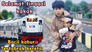 selamat tinggal KAKAK❗bocil kabur dan tertabrak kereta | muhyi official